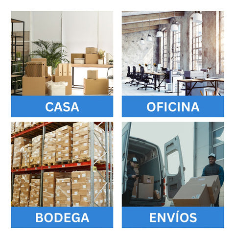 Cintas adhesivas para embalaje profesional compatibles con dispensadores automáticos y manuales