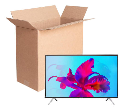 Caja De Cartón Para Televisor 32  /caja Smart Tv Y Cuadros