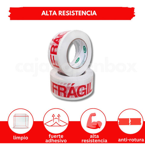 Pack De 2 Cintas Frágil / Material Extra Fuerte