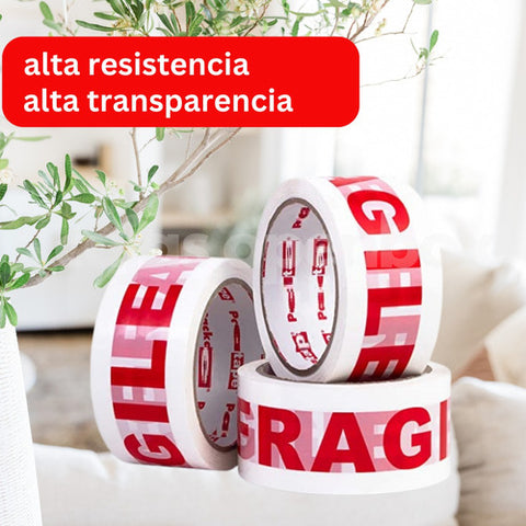 Pack De 2 Cintas Frágil / Material Extra Fuerte