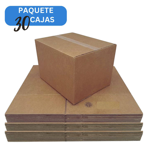 Pack De Mudanza Familiar  30 Cajas+film+burbujas+cinta+kraft