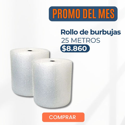 Rollo de Burbujas 50CMS x 25MTS