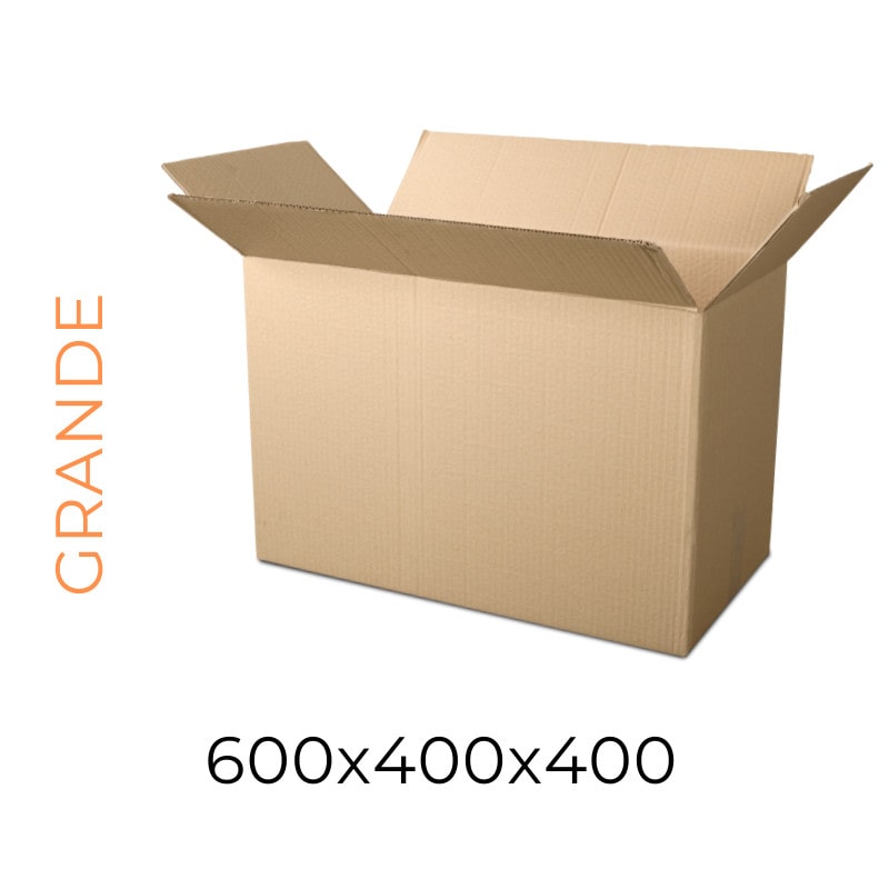 Pack de cajas 60x40x40 + 1 Cinta adhesiva
